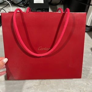 Cartier shopping bag
